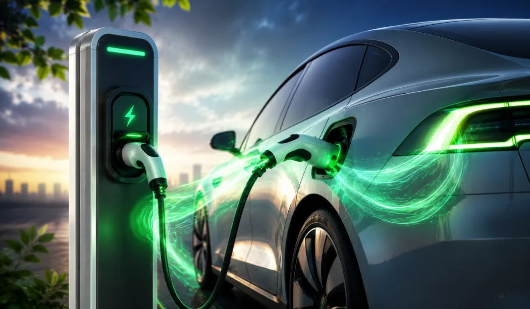 Electric car charging voltage and current Electric car charging voltage and current