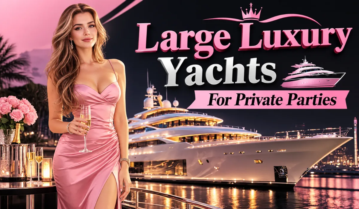 Large Luxury Yachts For Private Parties | Ultimate Guide